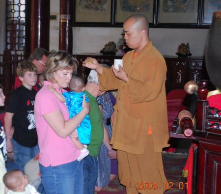 Blessing ceremony