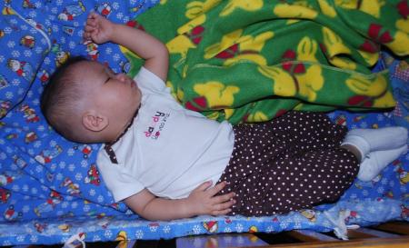 Dan-Dan sleeping