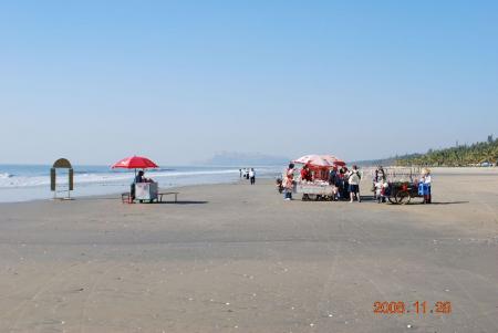 Pony rides on the beach