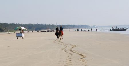 Beach scene